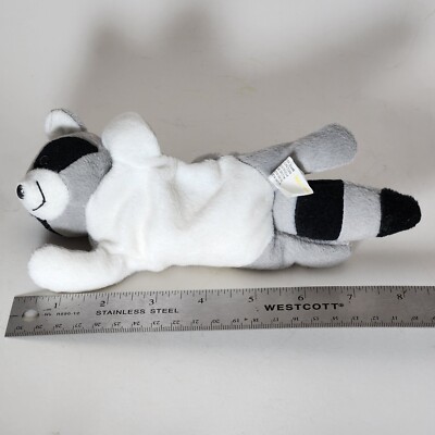 RARE Brand Zangeen Huggable Honeys RACCOON Bean Bag Plush 1996 | eBay