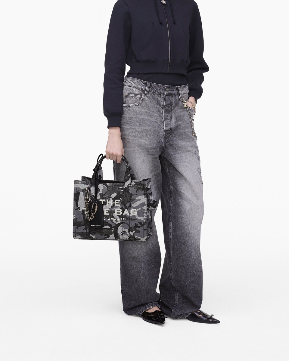 MARC JACOBS The Marc Camo Denim 2way Tote Bag Medium