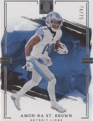 2023 Panini Impeccable Amon-Ra St. Brown #89