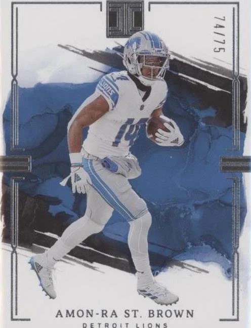 2023 Panini Impeccable Amon-Ra St. Brown #89