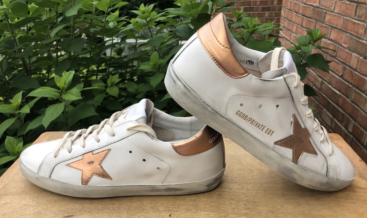 GOLDEN GOOSE SUPER-STAR GGBD LTD EDT SNEAKERS 40EU, ROSE