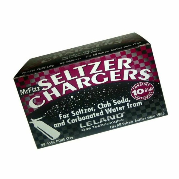 OEM Mr Fizz Seltzer Chargers Leland 8gram Co2 Cartridges 10ct 59 Total
