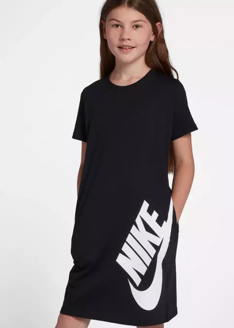 Black nike cheap tshirt dress