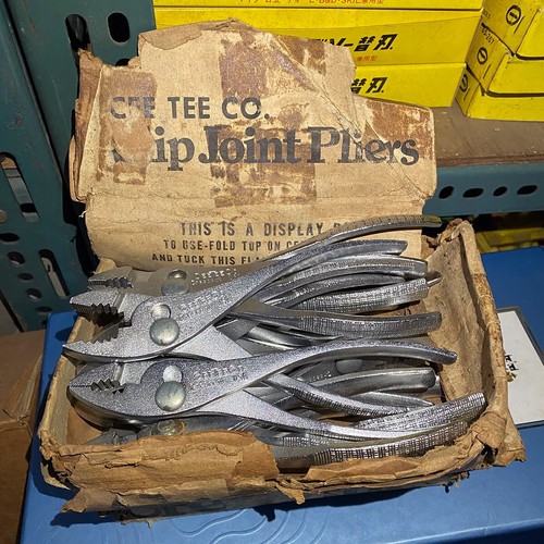 Lot of 3 NOS Crescent CeeTee Co 6 1/2" Slip Joint Combination Pliers USA - Picture 6 of 6