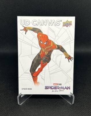2023 UPPER DECK MARVEL NO WAY HOME UD CANVAS SPIDER-MAN C-26 VECTOR 1:22.5