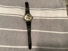 Vintage 1960's BUICK SKYLARK Advertising Wind Up WATCH Hawk FLYS Second Hand