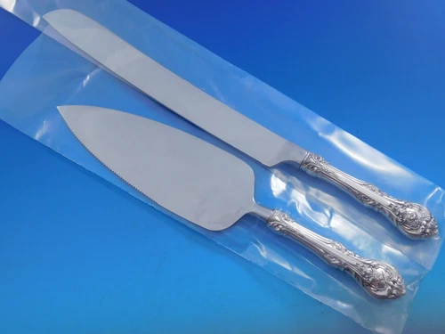 King Edward by Gorham Sterling Silver Wedding Cake Set Server 2pc Custom HHWS