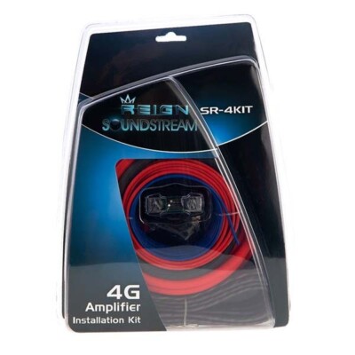 Soundstream 4AWG Verstärker Anschlusskabel-Set