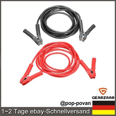 Starthilfekabel 2x6m Hochleistungs 50mm² mit Tragetasche Batteriekabel LKW PKW