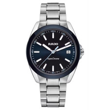 Rado HyperChrome Quartz 41.5mm Blue Dial Stainless Steel Watch R32280203
