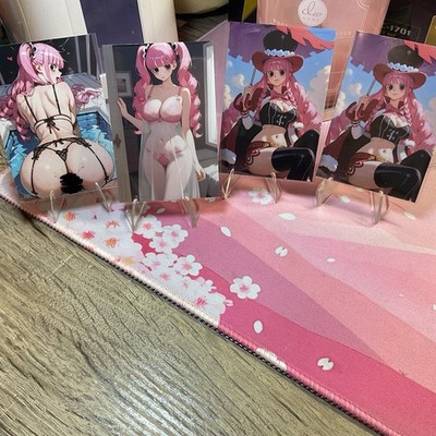 Custom Anime Art Cards Set of 3 + 1 extra 