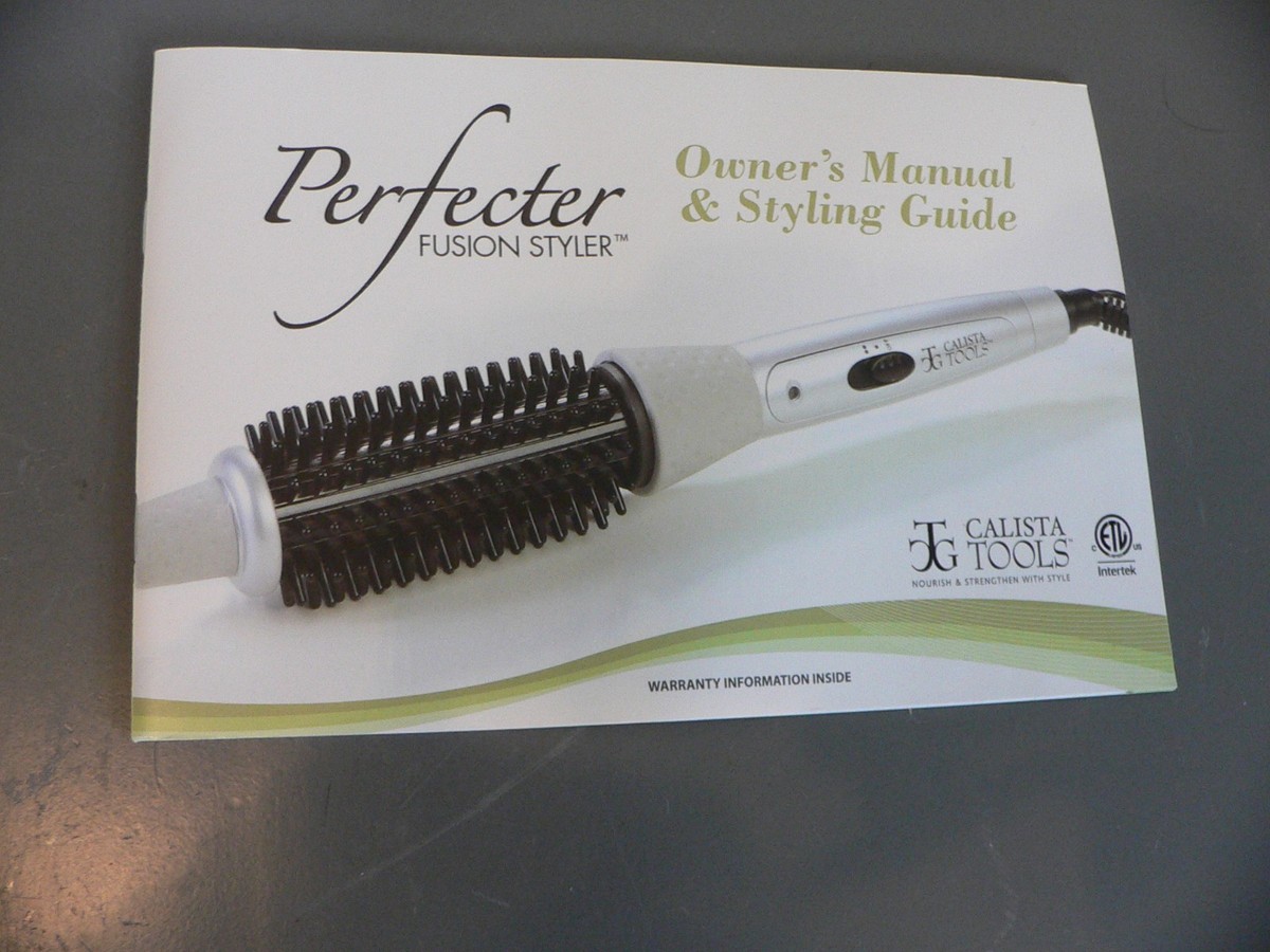 Perfecter Fusion Styler with Accessories Model BRU1112 Calista