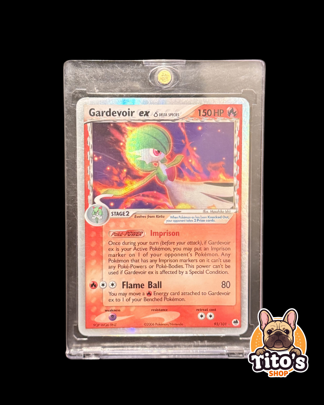Pokemon Gardevoir ex (Delta Species) Holo Ultra Rare Dragon Frontiers 93/101 NM