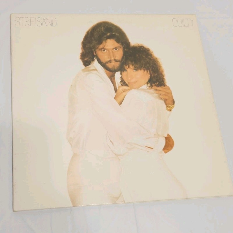 Streisand Guilty Vinyl LP Record Album Barbra Streisand & Barry Gibb From 1980