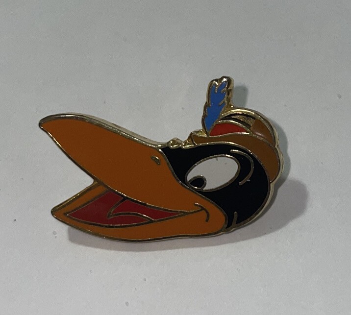 Disney Pin Dumbo Jim Crow Face Le Disney Gallery Rare Head