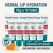 Himalaya Lip Balm 10g x 10 | Hydrating Herbal...
