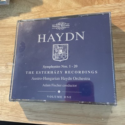 Haydn Symphonies 1-20 Vol 1 Esterhazy Recordings 5 CDs Adam Fischer 1995 Sealed