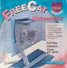 Katzentür mit 2 Funktionen NEU