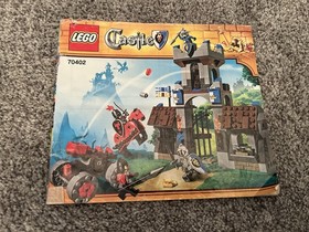 LEGO Castle: The Gatehouse Raid (70402) Used missing ONE piece only with Manual