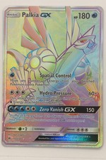 Palkia GX 132/131 Forbidden Light Rainbow Rare NM on eBay