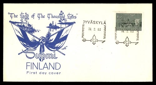 Mayfairstamps Finland FDC 1963 the land of the thousand fates First Day Cover aa