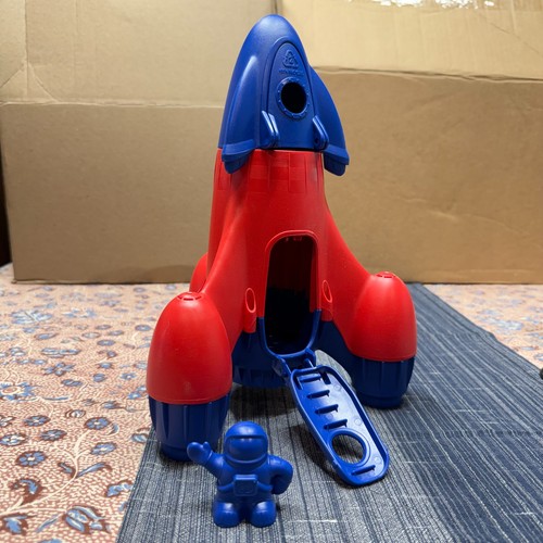 Green Toys USA Rocket Ship with Astronaut