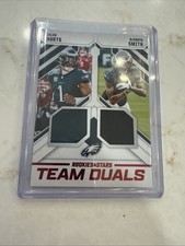 2025 ROOKIES & STARS TEAM DUALS HURTS/SMITH-EAGLES-SB CHAMPS-TD-PHL