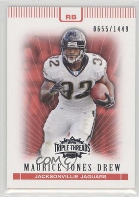 2007 Topps Triple Threads 655/1449 Maurice Jones-Drew #36 c7w
