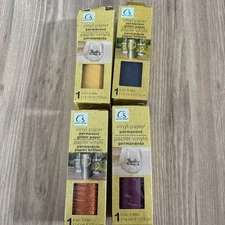 Crafter's Square Vinyl Paper Permanent 4.5in x 48in - Lot Of 4