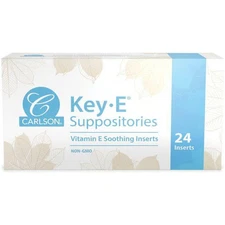 Carlson Key-E Suppositories 24 Ct
