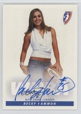 2005 Rittenhouse WNBA Auto Becky Hammon (Posed) Auto HOF 1t1d
