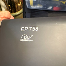 Optoma EP 758 DLP Desktop Projector XGA 2500 Lumens w/ Carrying Bag