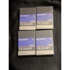 Lot of 4 Sony Hi8 Metal-P Professional Video Cassette P6-30HMPX NTSC New