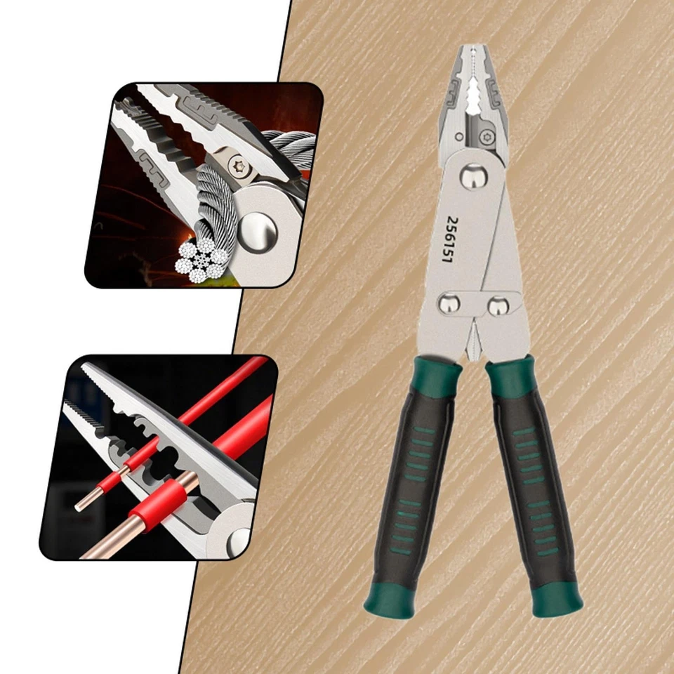 Pince à dénuder pour dénuder, couper, couper les fils, poignée - Photo 4/4