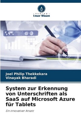 System zur Erkennung von Unterschriften als SaaS auf Microsoft Azure fr Tablets