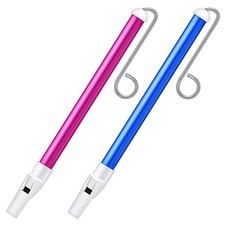 2-Piece Slide Whistle for Adults  Kids, Blue  Purple