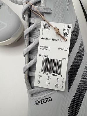 New Adidas Adizero Electric TP Baseball Cleats Grey IF3267  display picture 2