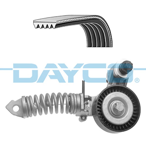 Keilrippenriemensatz KPV344 FüR Opel T98 A04 CC Corsa X01 S07 GTC Meriva Astra-image