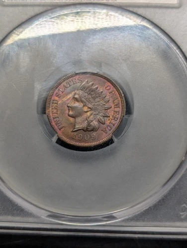 1909-P Indian Head Cent — photo from the most recent tracked eBay sale