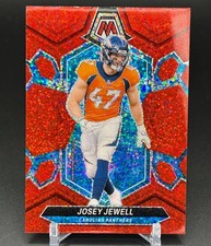 2024 Panini Mosaic Josey Jewell #33 Red Sparkle Prizm Panthers