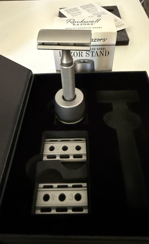 Rockwell Razors 6S Rasierhobel doppelseitig Edelstahl