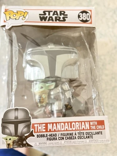 The Mandalorian With The Child 12” Funko Pop! Star Wars ￼#380