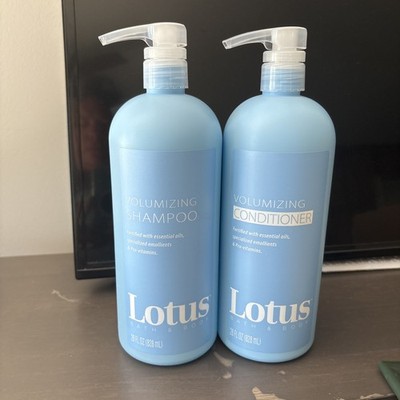 Lotus Moisturizing Shampoo And Conditioner 28 Fluid Oz Each, Pumps Included