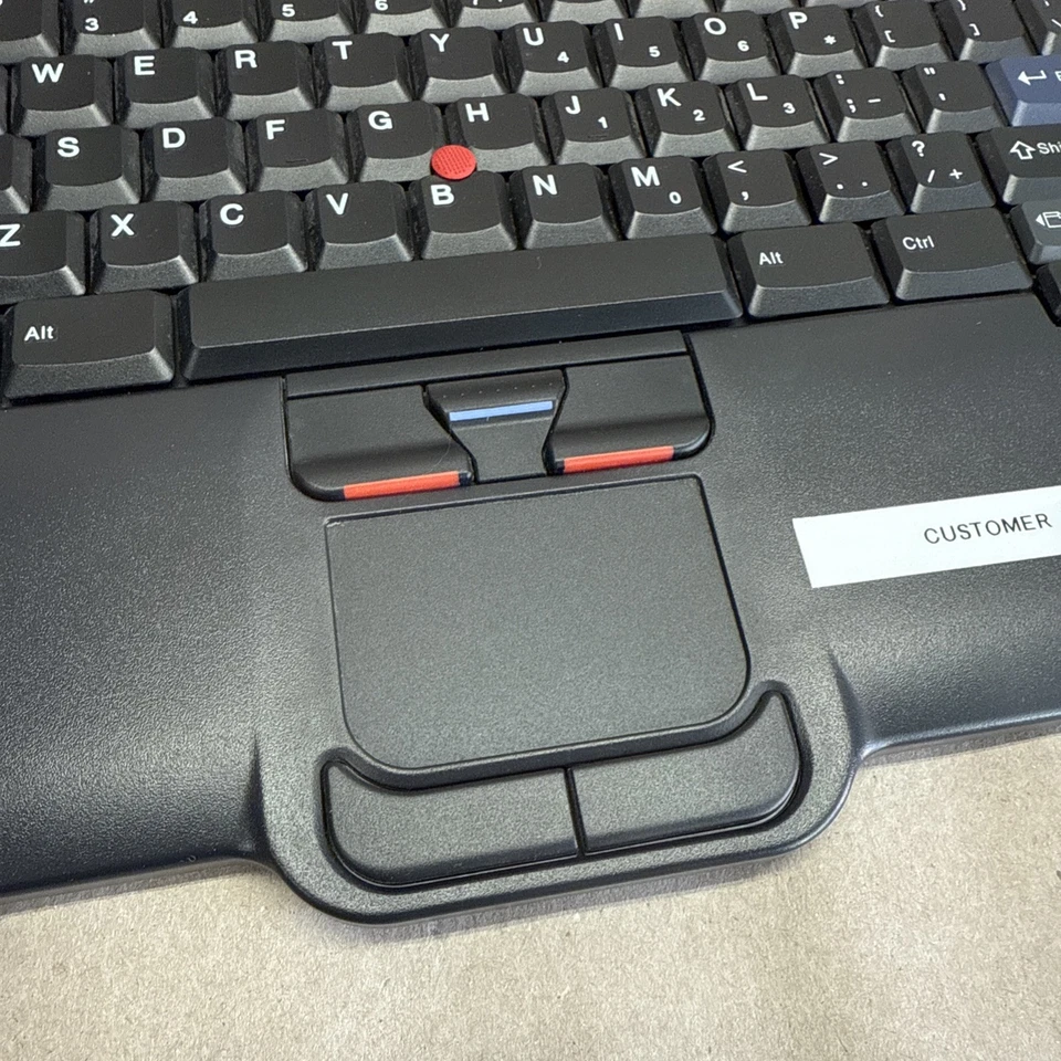 Original IBM SK-8840 UltraNav Wired Keyboard - US English - Trackpoint - Image 3 of 4