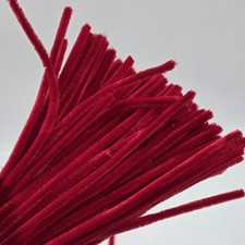 Craft Pipe Cleaners 30cm Art & Crafts Chenille 46 colours 10-200 Soft Stems Wire