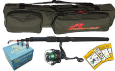 10ft Telescopic Sea Fishing Kit | Hunter Pro HP60S Reel & 85cm Padded Carry Bag