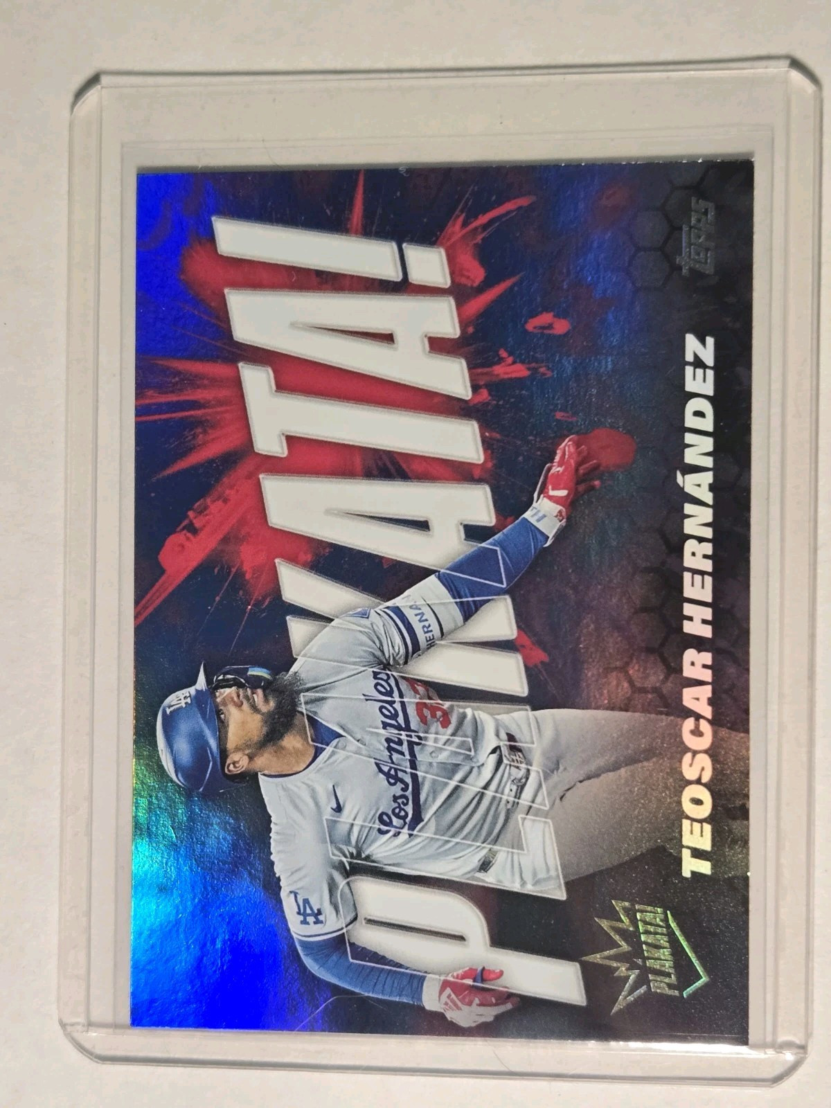 Teoscar Hernandez 2025 Topps Series 1 Baseball PLAKATA SSP Case Hit DODGERS 🔥