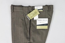 Perry Ellis Portfolio Modern-Fit Stretch Resolution Pants 36 X 30 95 5RSB0039