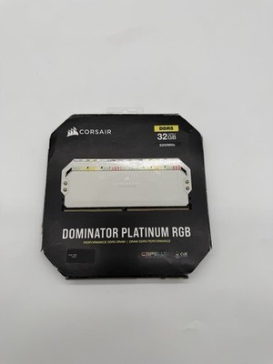 Corsair Dominator Platinum RGB DDR5 Kit 32 GB: 2 x 16 GB CMT32GX5M2X6200C36W