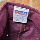 VTG Starline Washington Redskins Corduroy Snapback Hat Maroon Yellow Logo TAIWAN — photo 8